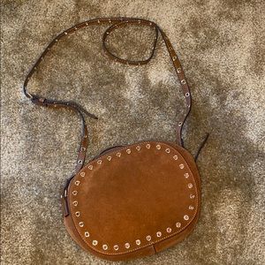 Vince Camuto Suede Leather Cross Body Bag